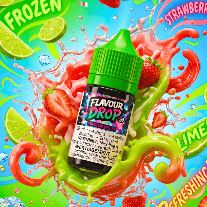 Flavour Drop Salts - Frozen Belts 30mL / 20mg Morden Vape SuperStore and Cannabis Manitoba Canada