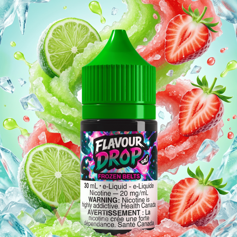 Flavour Drop Salts - Frozen Belts 30mL / 20mg Morden Vape SuperStore and Cannabis Manitoba Canada