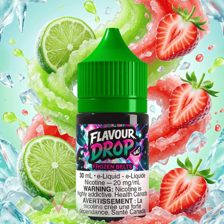 Flavour Drop Salts - Frozen Belts 30mL / 20mg Morden Vape SuperStore and Cannabis Manitoba Canada