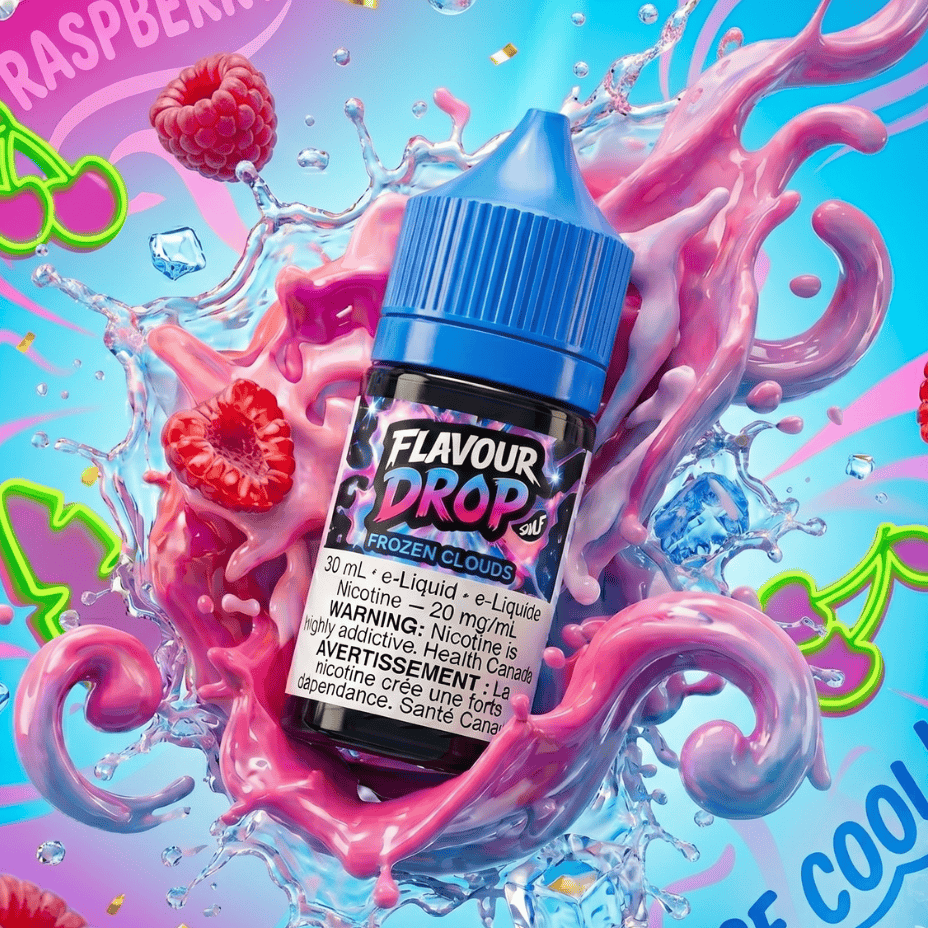 Flavour Drop Salts - Frozen Clouds 30mL / 20mg Morden Vape SuperStore and Cannabis Manitoba Canada