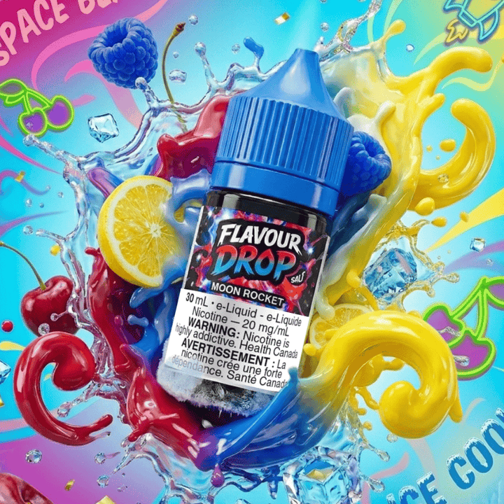 Flavour Drop Salts - Moon Rocket 30mL / 20mg Morden Vape SuperStore and Cannabis Manitoba Canada