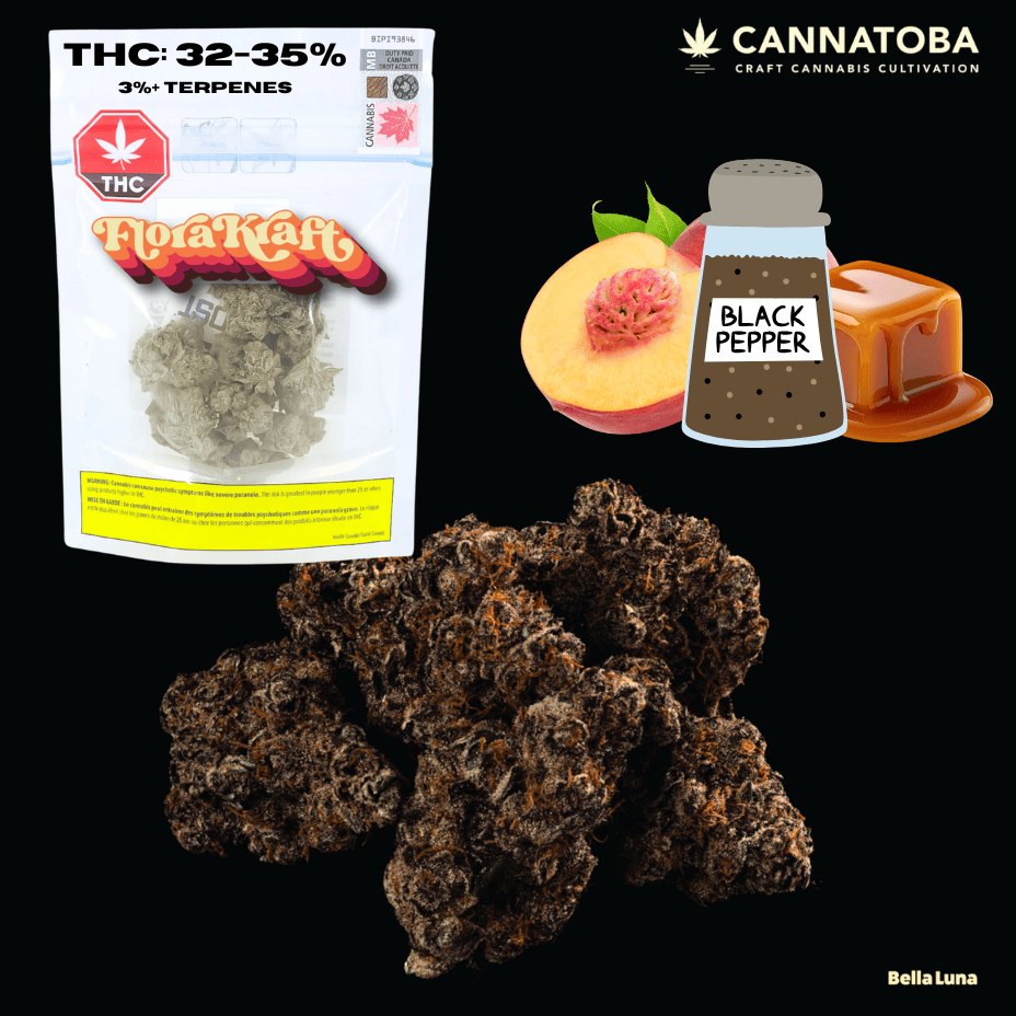 FloraKraft Bella Luna Hybrid Flower-7g Morden Vape SuperStore and Cannabis Manitoba Canada