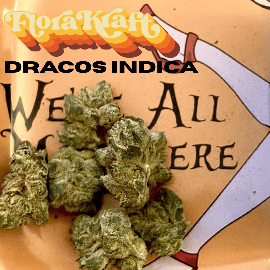 Florakraft Dracos Indica CRAFT Flower-3.5g Morden Vape SuperStore and Cannabis Manitoba Canada