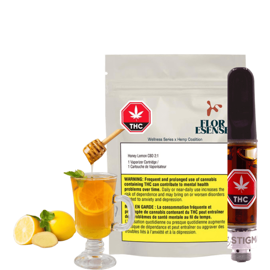 Floresence Honey Lemon CBD 2:1 510 Vape-0.5g-Morden Vape SuperStore & Cannabis in Manitoba