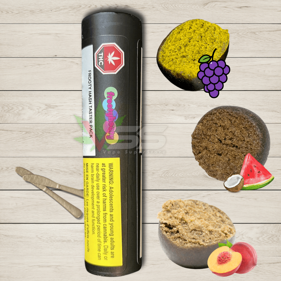 Frootyhooty - Frooty Hash Taster Pack 3x0.7g Morden Vape SuperStore and Cannabis Manitoba Canada