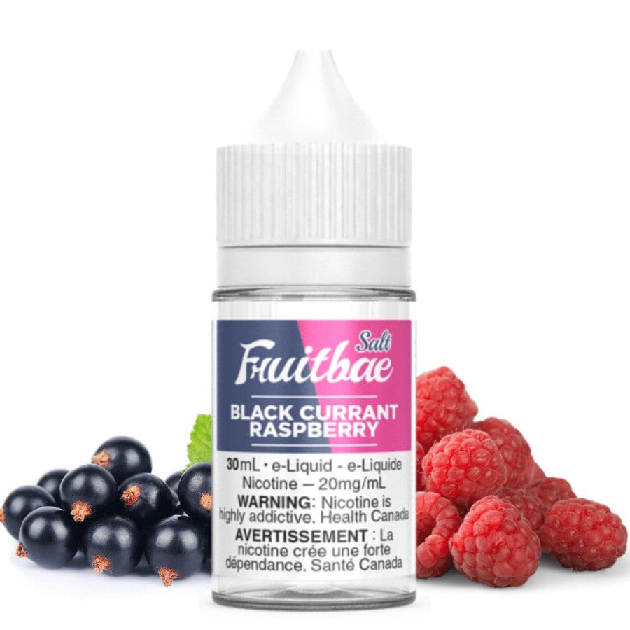 Fruitbae E-Liquid Salt Nic 12mg Fruitbae Black Currant Raspberry Salt-Morden Vape SuperStore & Cannabis MB, Canada