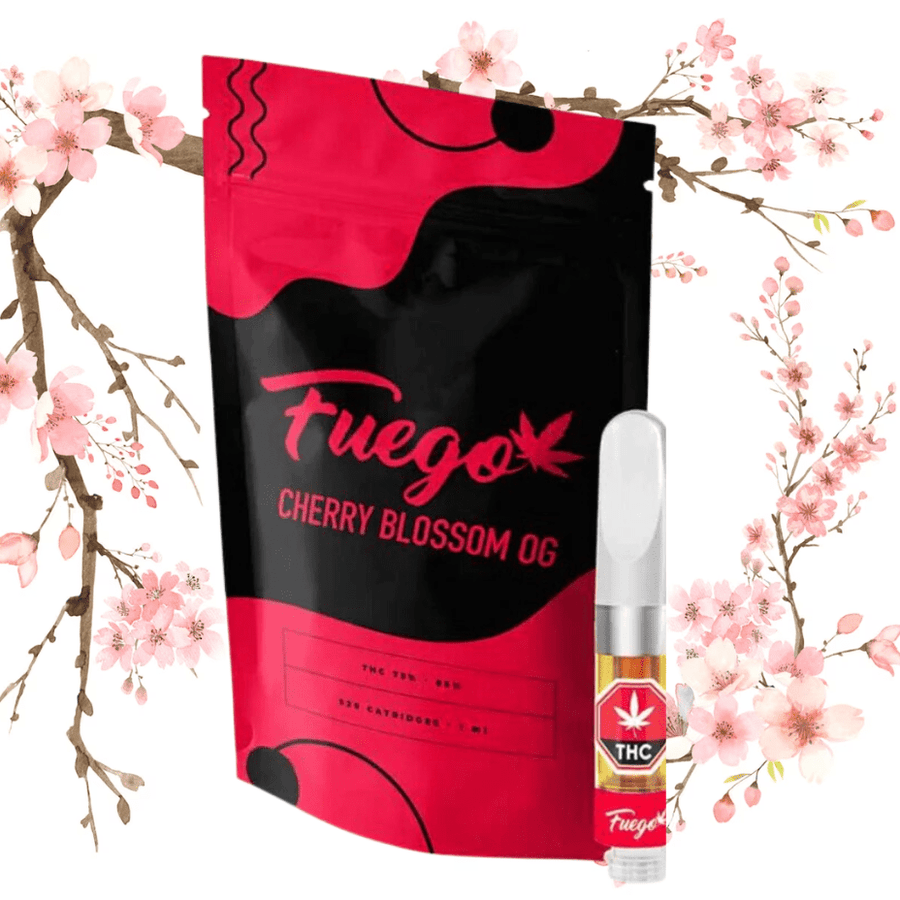 Fuego 510 Cartridges 1g Fuego Cherry Blossom OGHybrid Cartridge-1G-Morden Vape & Cannabis 