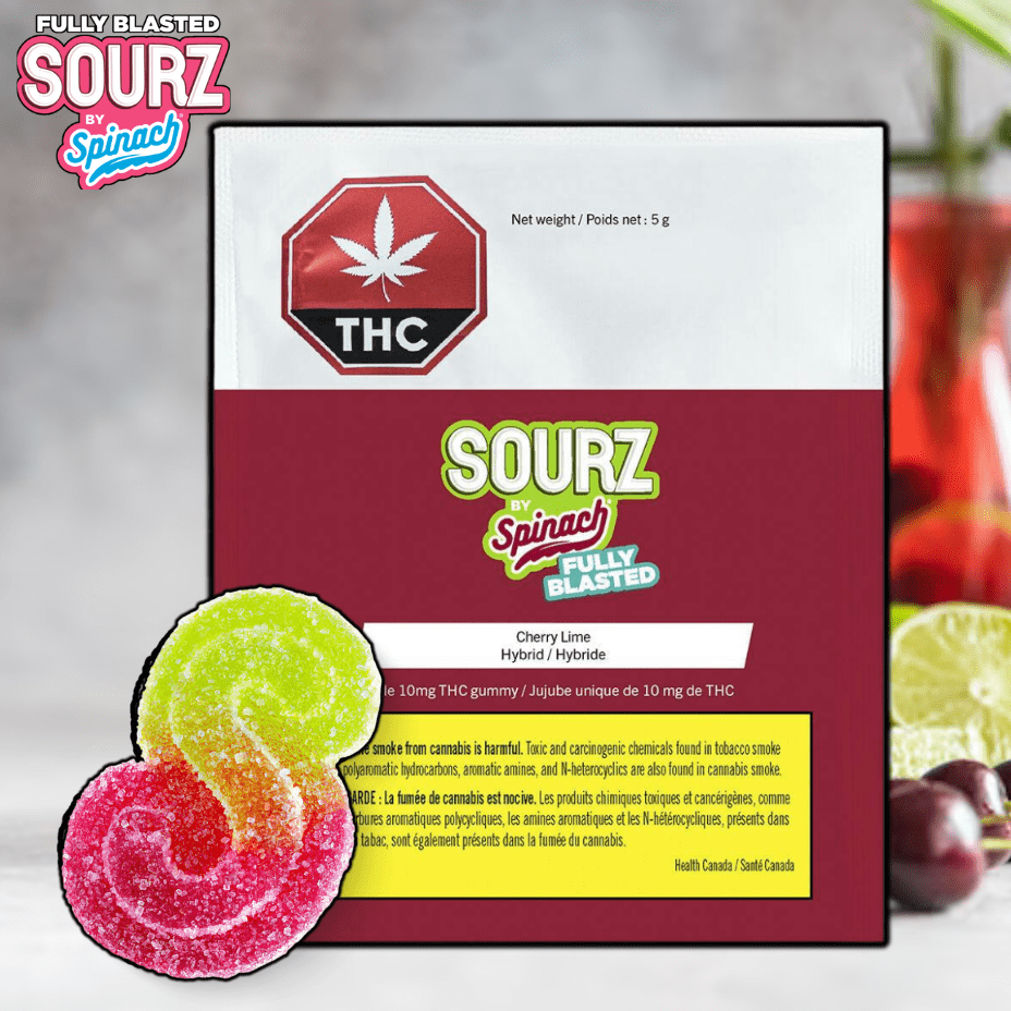 Fully Blasted Cherry Lime Gummy-1x10mg 1x10mg Morden Vape SuperStore and Cannabis Manitoba Canada