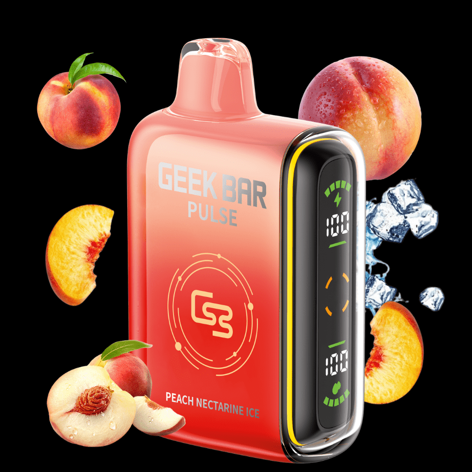 Geek Bar Disposables 9000 Puffs / 20mg Geek Bar Pulse 9000 Disposable Vape - Peach Nectarine Ice in Canada