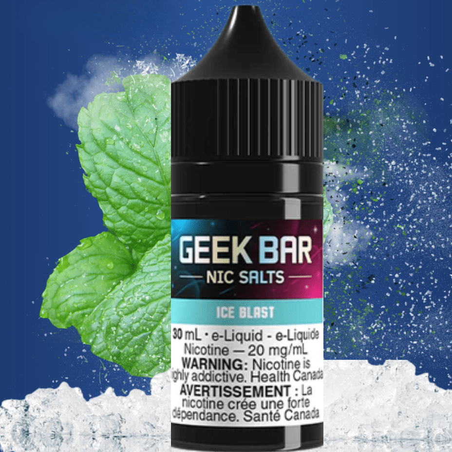 Geek Bar Nic Salt-Ice Blast Morden Vape SuperStore and Cannabis Manitoba Canada