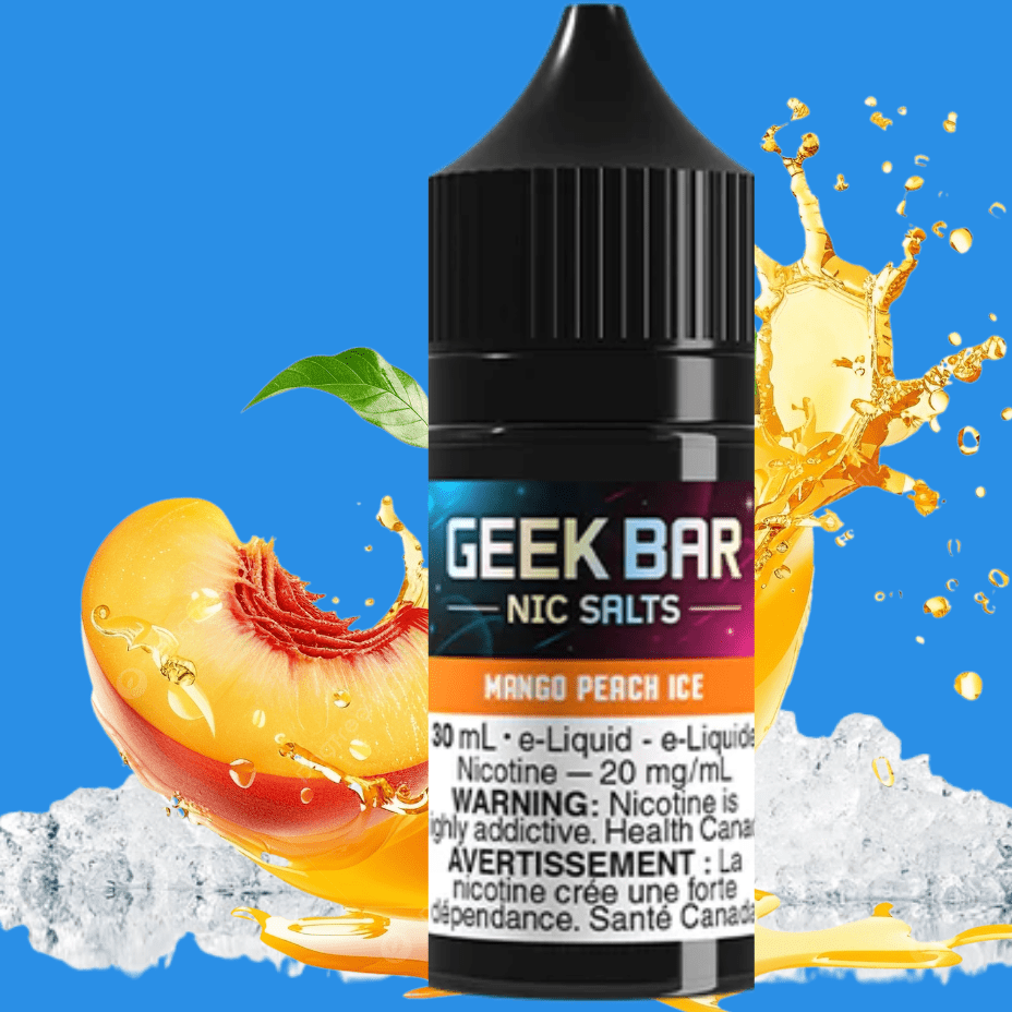 Geek Bar Nic Salt-Mango Peach Ice Morden Vape SuperStore and Cannabis Manitoba Canada