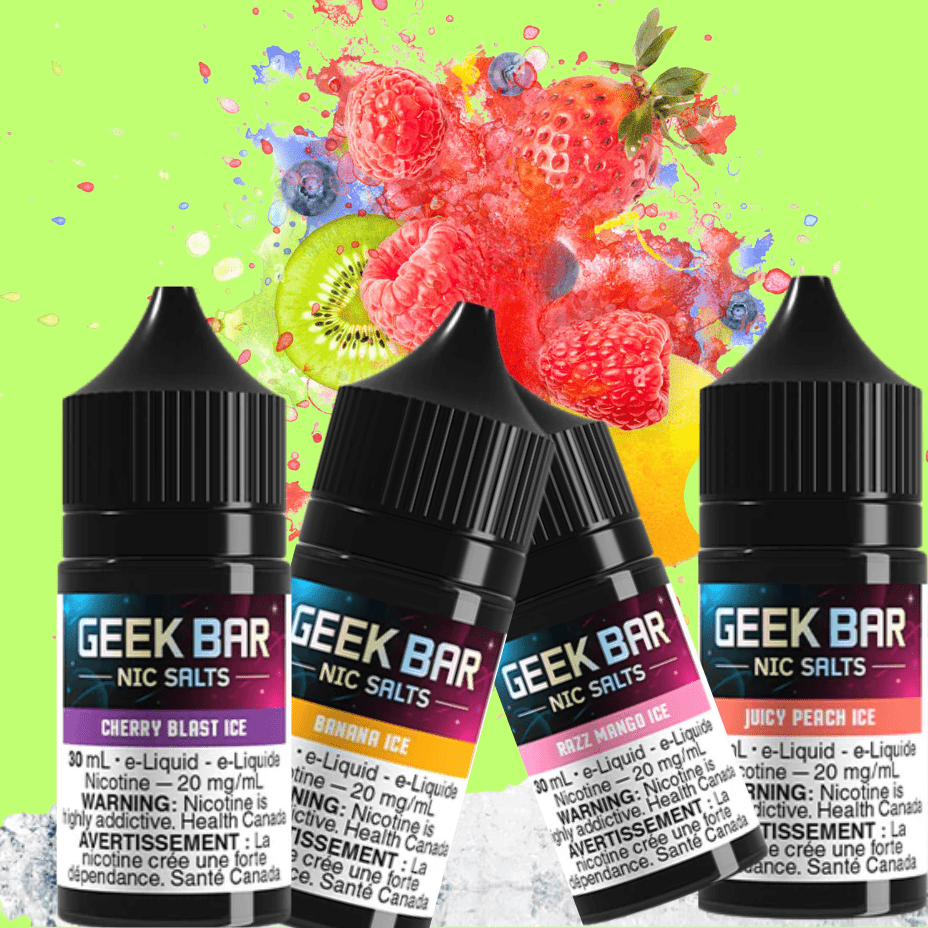 Geek Bar Nic Salt-Mango Peach Ice Morden Vape SuperStore and Cannabis Manitoba Canada