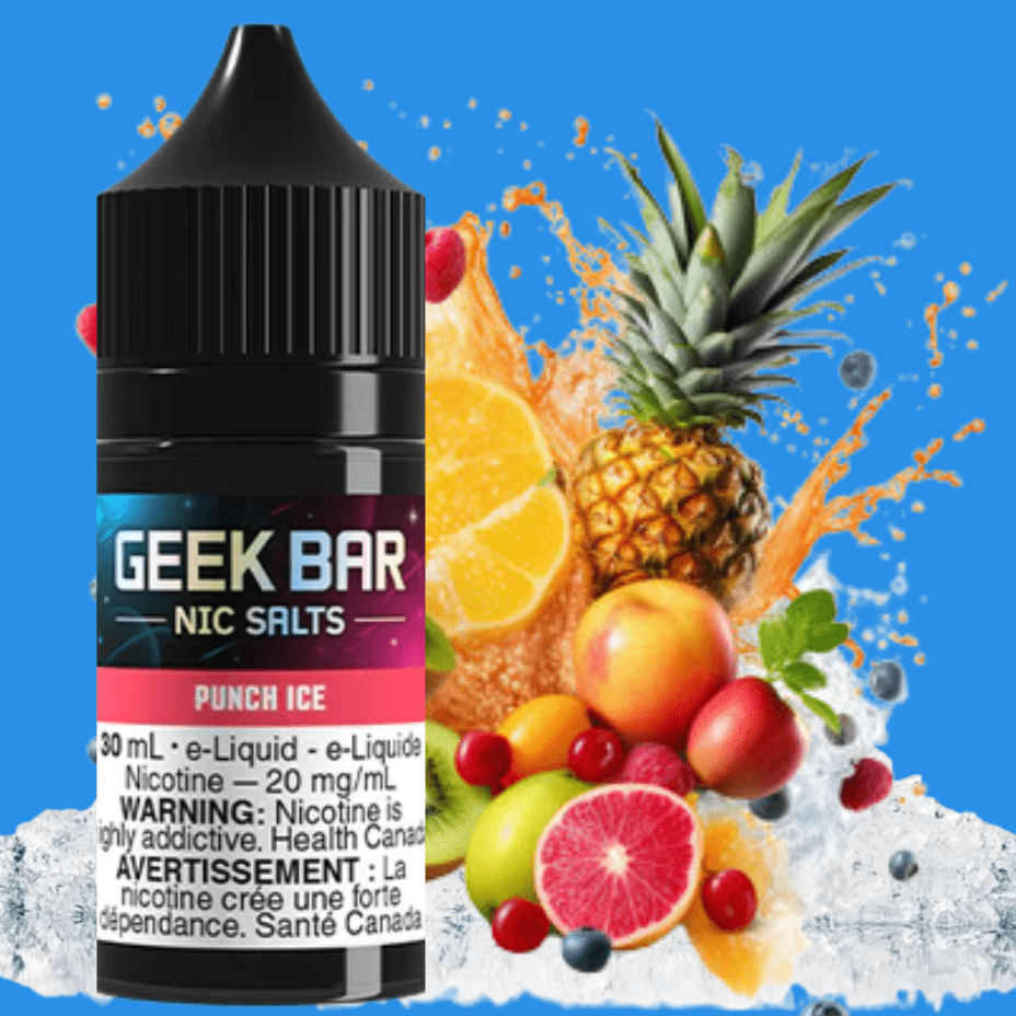 Geek Bar Nic Salt-Punch Ice Morden Vape SuperStore and Cannabis Manitoba Canada