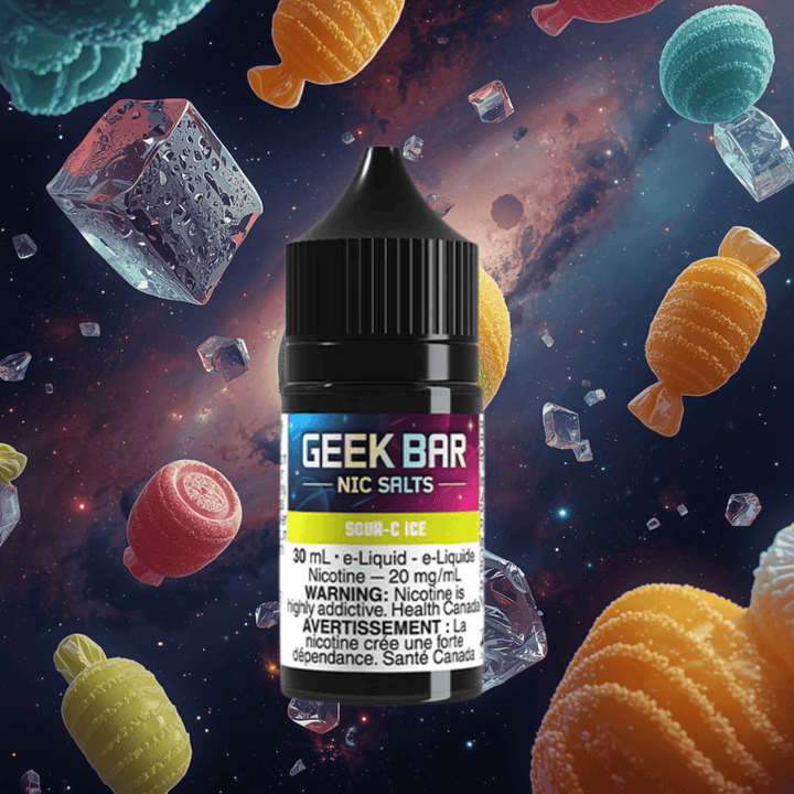 Geek Bar Nic Salt - Sour-C Ice 30mL / 20mg Morden Vape SuperStore and Cannabis Manitoba Canada