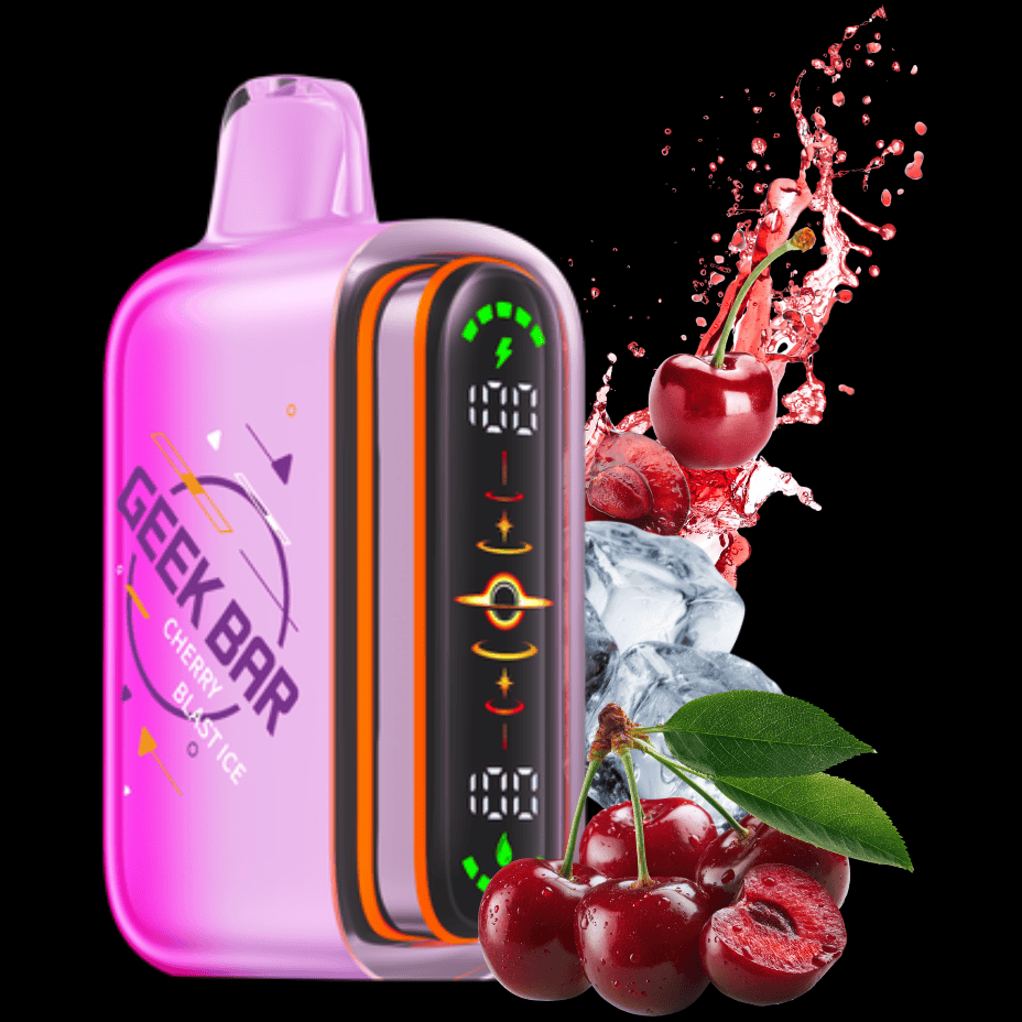 Geek Bar Pulse 2 80K Disposable Vape - Cherry Blast Ice 80000 Puffs / 20mg Morden Vape SuperStore and Cannabis Manitoba Canada
