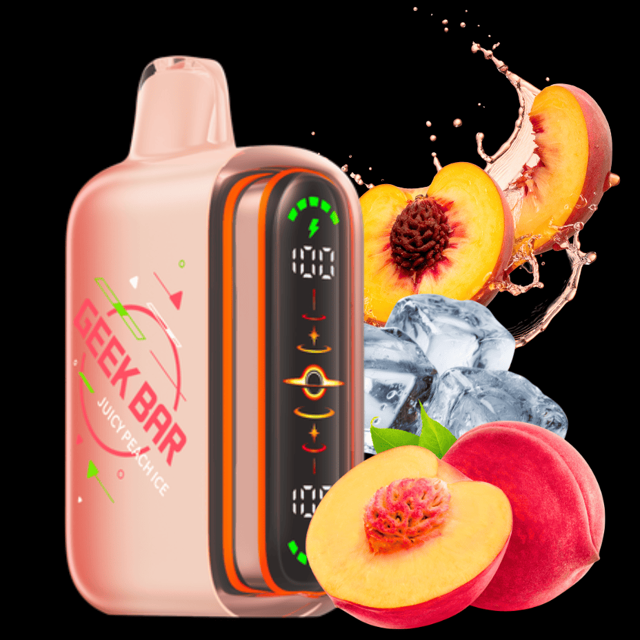 Geek Bar Pulse 2 80K Disposable Vape - Juicy Peach Ice 80000 Puffs / 20mg Morden Vape SuperStore and Cannabis Manitoba Canada