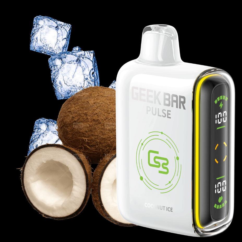 Geek Bar Pulse 9000 Disposable Vape-Coconut Ice 9000 Puffs / 20mg Morden Vape SuperStore and Cannabis Manitoba Canada
