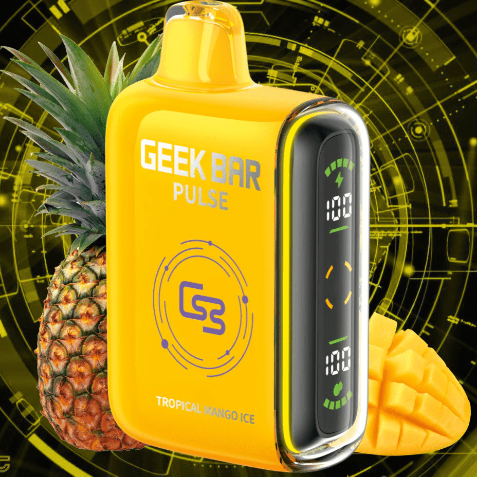 Geek Bar Pulse 9000 Disposable Vape - Pineapple Ice 9000 Puffs / 20mg Morden Vape SuperStore and Cannabis Manitoba Canada