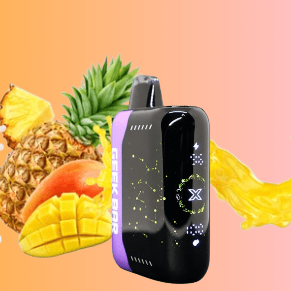 Geek Bar Pulse X 25K Disposable Vape - Mango Pineapple Ice 25000 Puffs / 20mg Morden Vape SuperStore and Cannabis Manitoba Canada