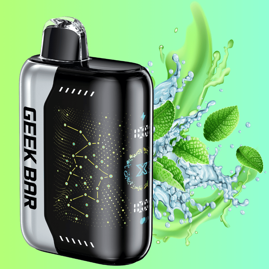 Geek Bar Pulse X 25K Disposable Vape - Miami Mint 25000 Puffs / 20mg Morden Vape SuperStore and Cannabis Manitoba Canada