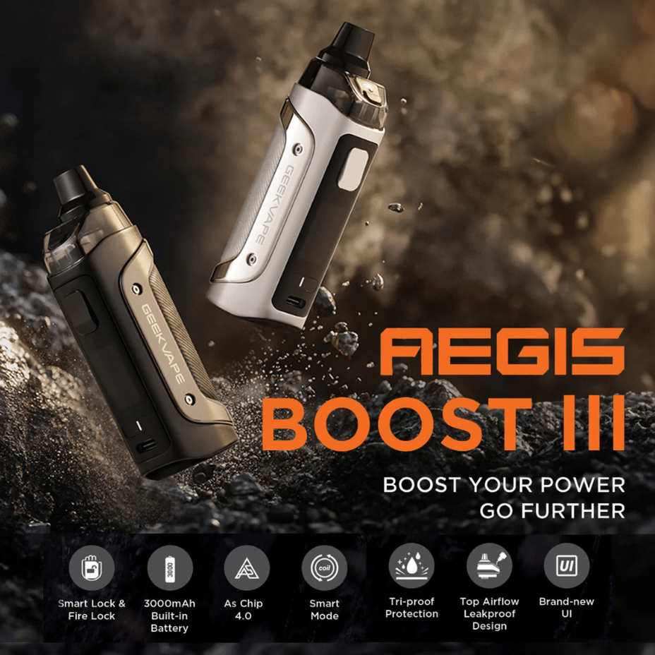 Geekvape Aegis Boost 3 Pod Kit-3000mAh Morden Vape SuperStore and Cannabis Manitoba Canada