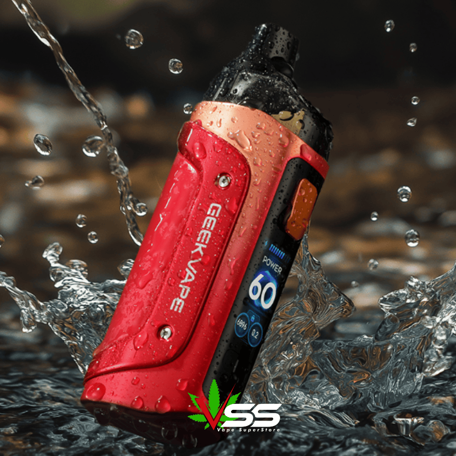 Geekvape Aegis Boost 3 Pod Kit-3000mAh Sunset Red Morden Vape SuperStore and Cannabis Manitoba Canada