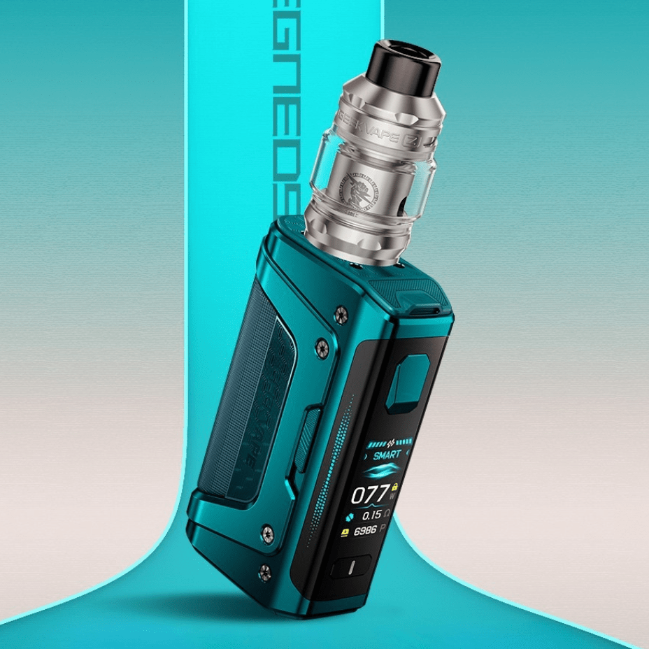 Geekvape Aegis Legend 5 Box Mod Kit-200w Glacier Green Morden Vape SuperStore and Cannabis Manitoba Canada