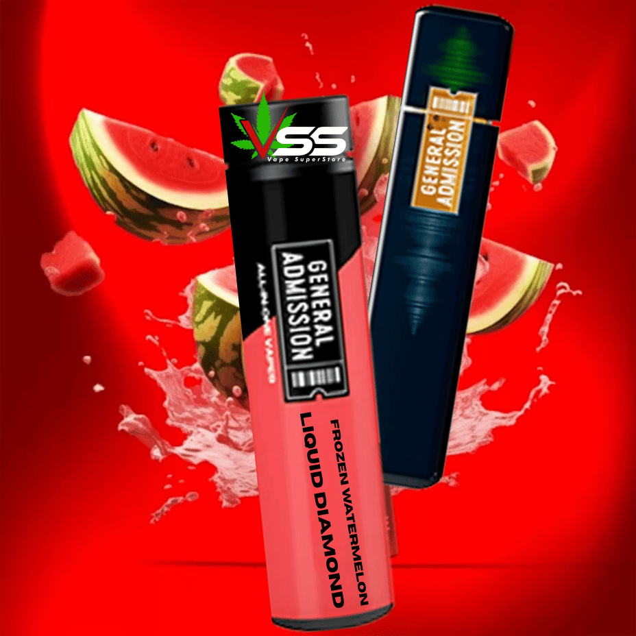 General Admission Frozen Watermelon Liquid Diamond Disposable-1g Morden Vape SuperStore and Cannabis Manitoba Canada