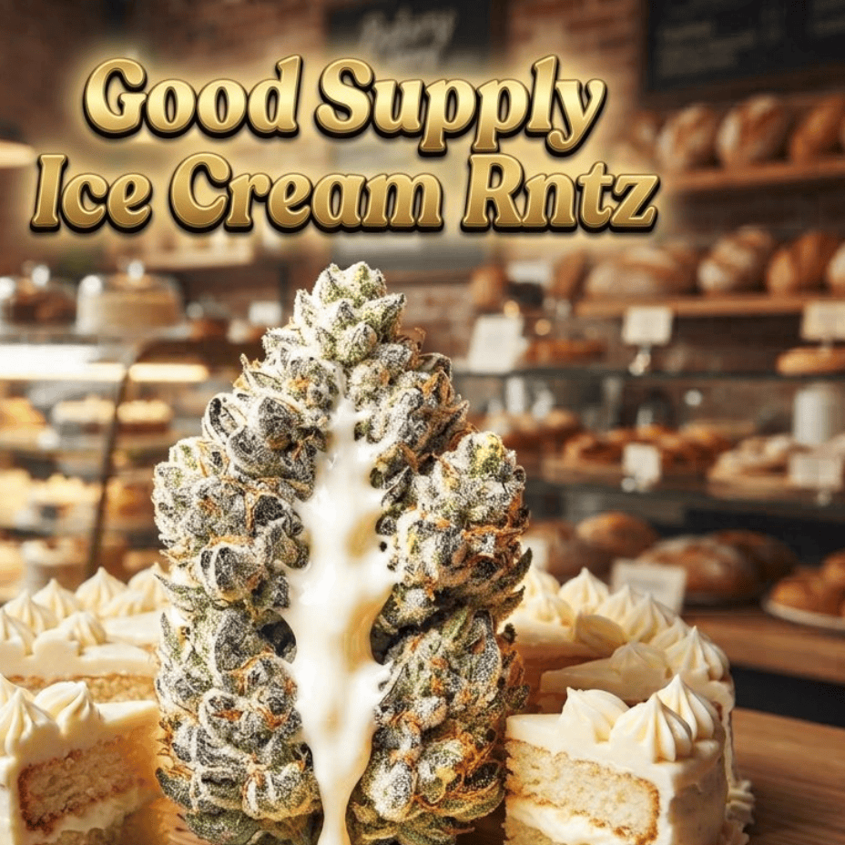 Good Supply Ice Cream Rntz Indica Flower - 28g Morden Vape SuperStore and Cannabis Manitoba Canada