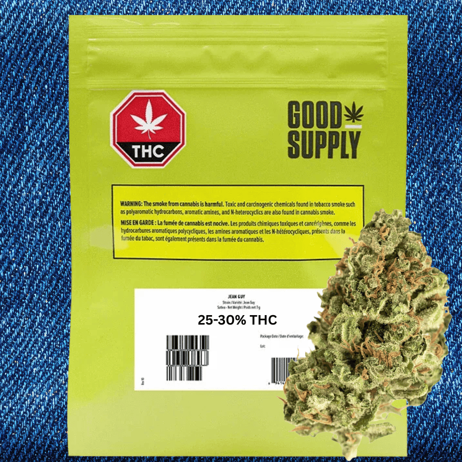 Good Supply Jean Guy Sativa Flower - 28g Morden Vape SuperStore and Cannabis Manitoba Canada