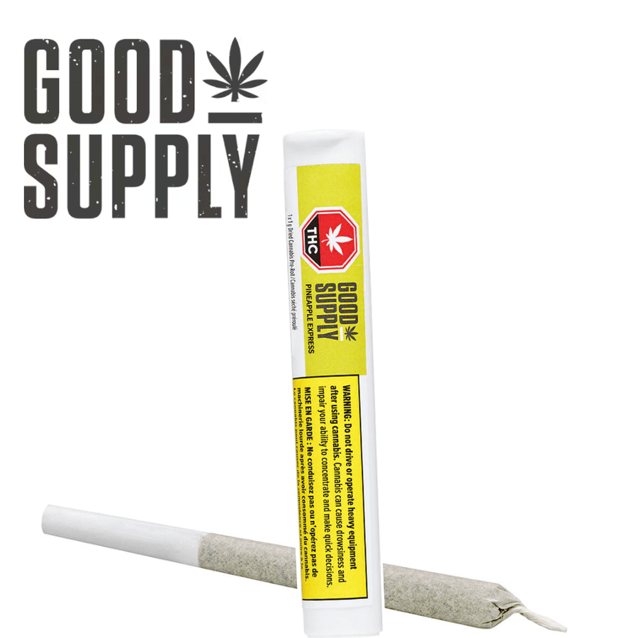Good Supply Pre-Rolls 1x1g Good Supply Pineapple Express Pre-Roll-1g-Morden Vape & Cannabis 