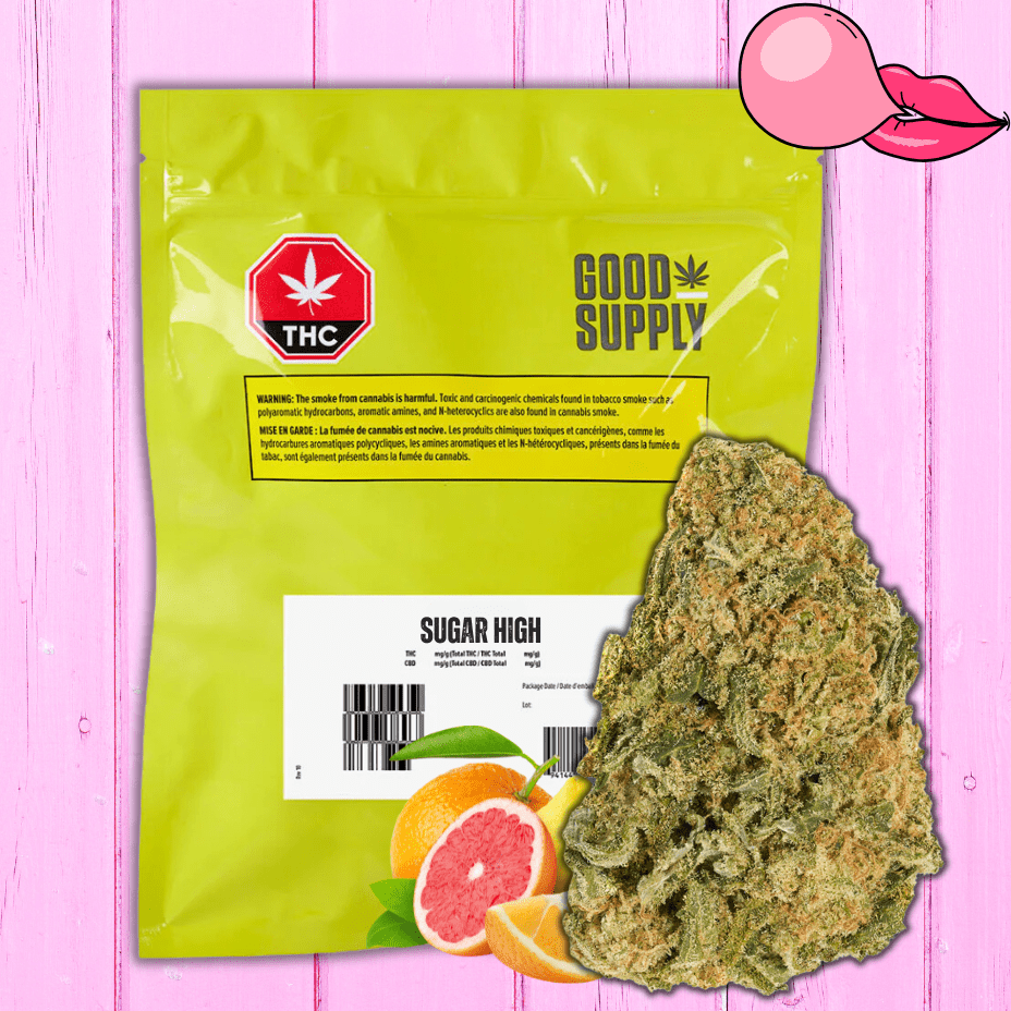 Good Supply Sugar High Flower - 28g 28g Morden Vape SuperStore and Cannabis Manitoba Canada