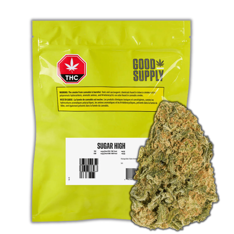 Good Supply Sugar High Flower - 28g 28g Morden Vape SuperStore and Cannabis Manitoba Canada