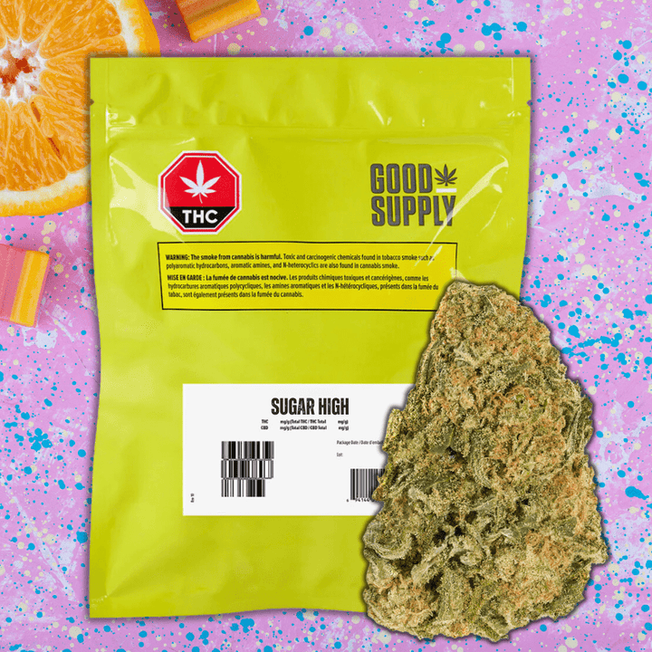 Good Supply Sugar High Flower - 28g 28g Morden Vape SuperStore and Cannabis Manitoba Canada