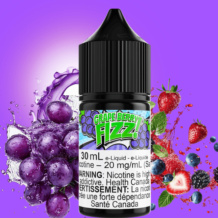 Grape Berry Fizz Salt by Maverick E-Liquid Morden Vape SuperStore and Cannabis Manitoba Canada
