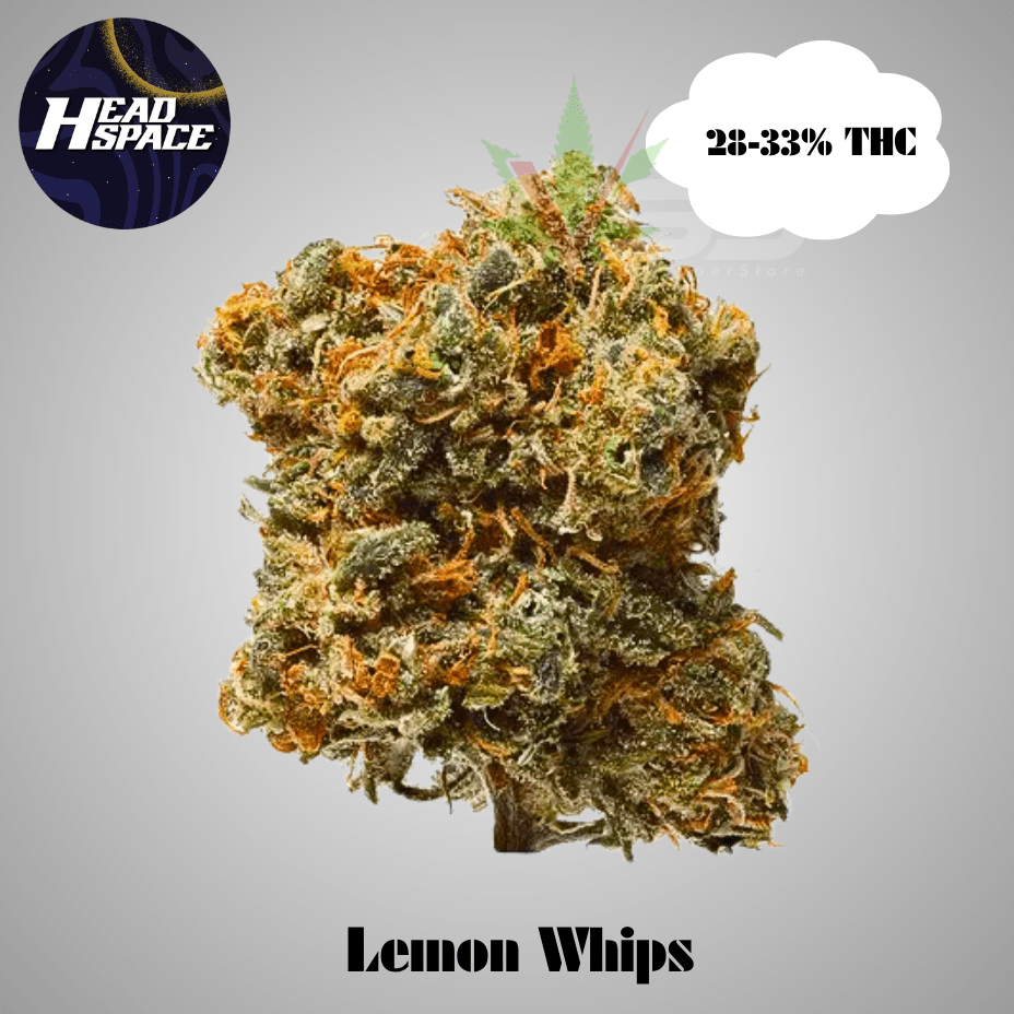 HeadSpace Lemon Whips Sativa Flower - 14g Morden Vape SuperStore and Cannabis Manitoba Canada