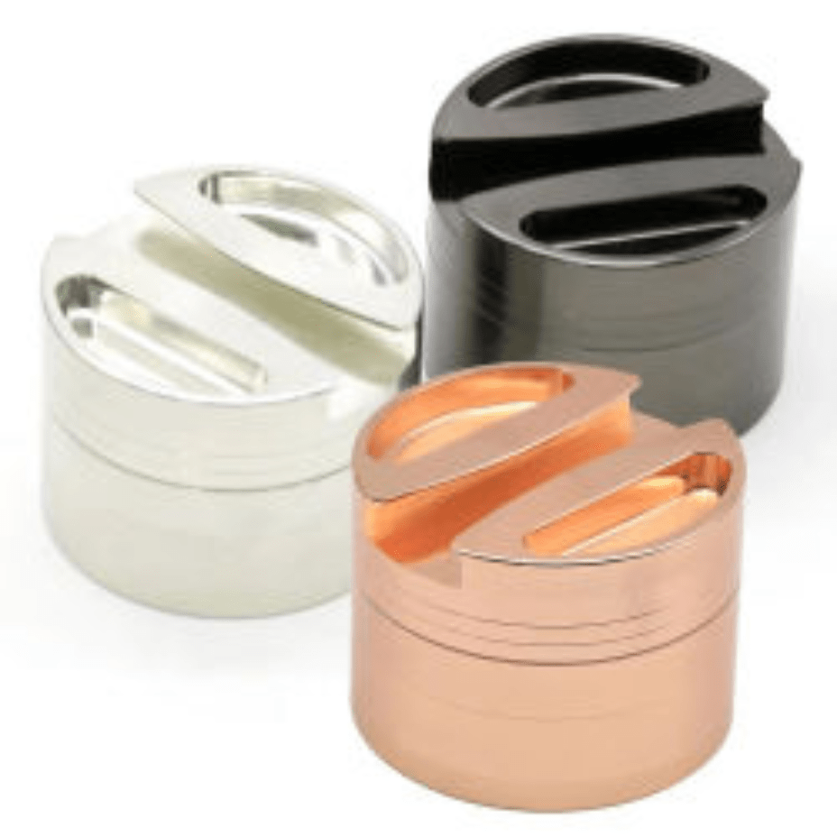 Herb Grinder 75mm Zinc Alloy 4 Piece Morden Vape SuperStore and Cannabis Manitoba Canada