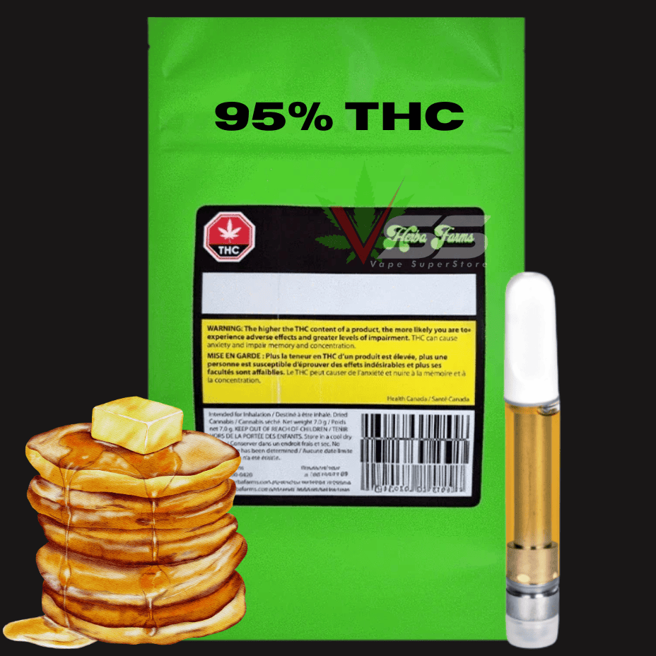 Herba Farms - Flap Jacks Live Resin Vape Cartridge - 1g Morden Vape SuperStore and Cannabis Manitoba Canada