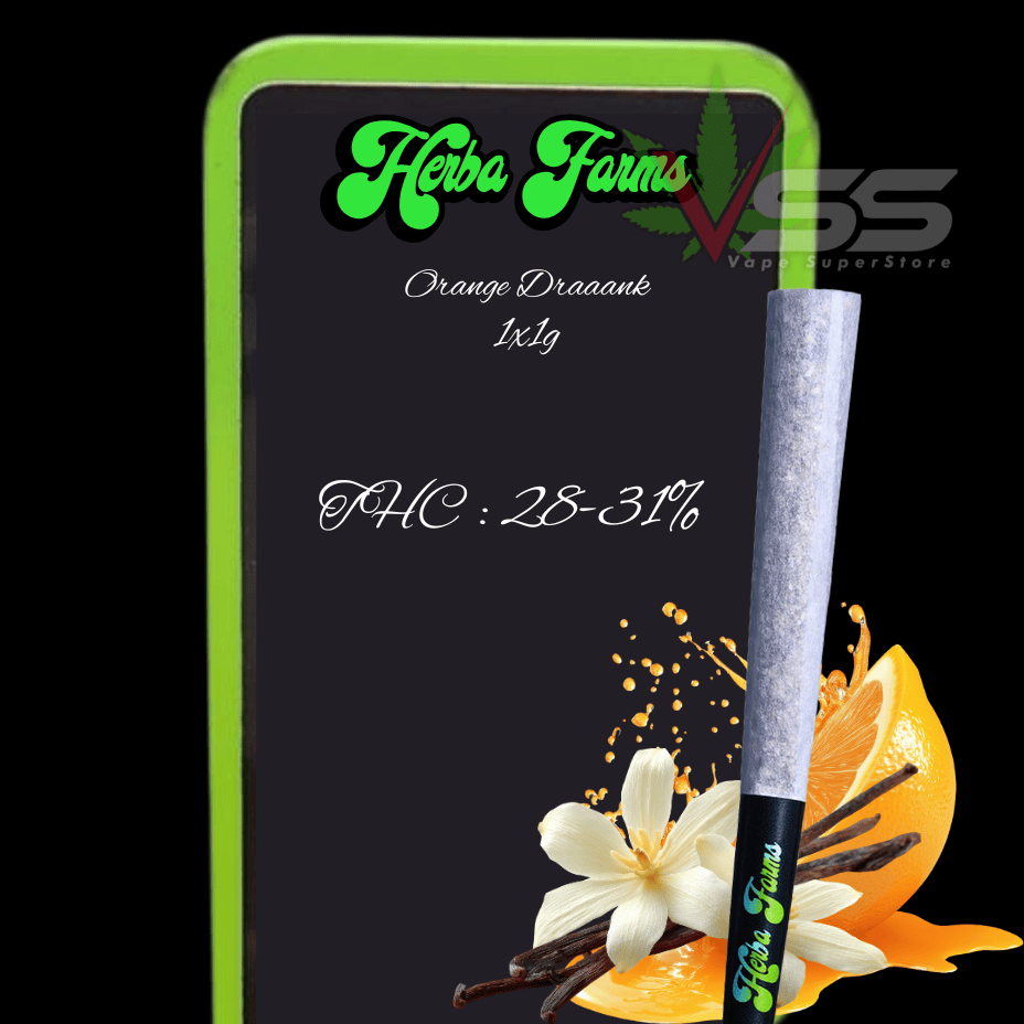 Herba Farms Orange Draaank Pre-roll 1x1g Morden Vape SuperStore and Cannabis Manitoba Canada