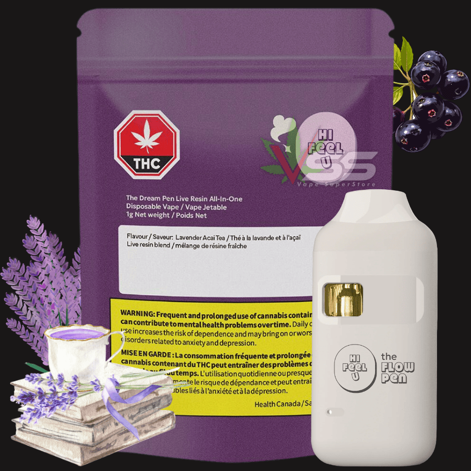 hifeelu The Flow Live Resin AIO Disposable Vape - 1g Morden Vape SuperStore and Cannabis Manitoba Canada