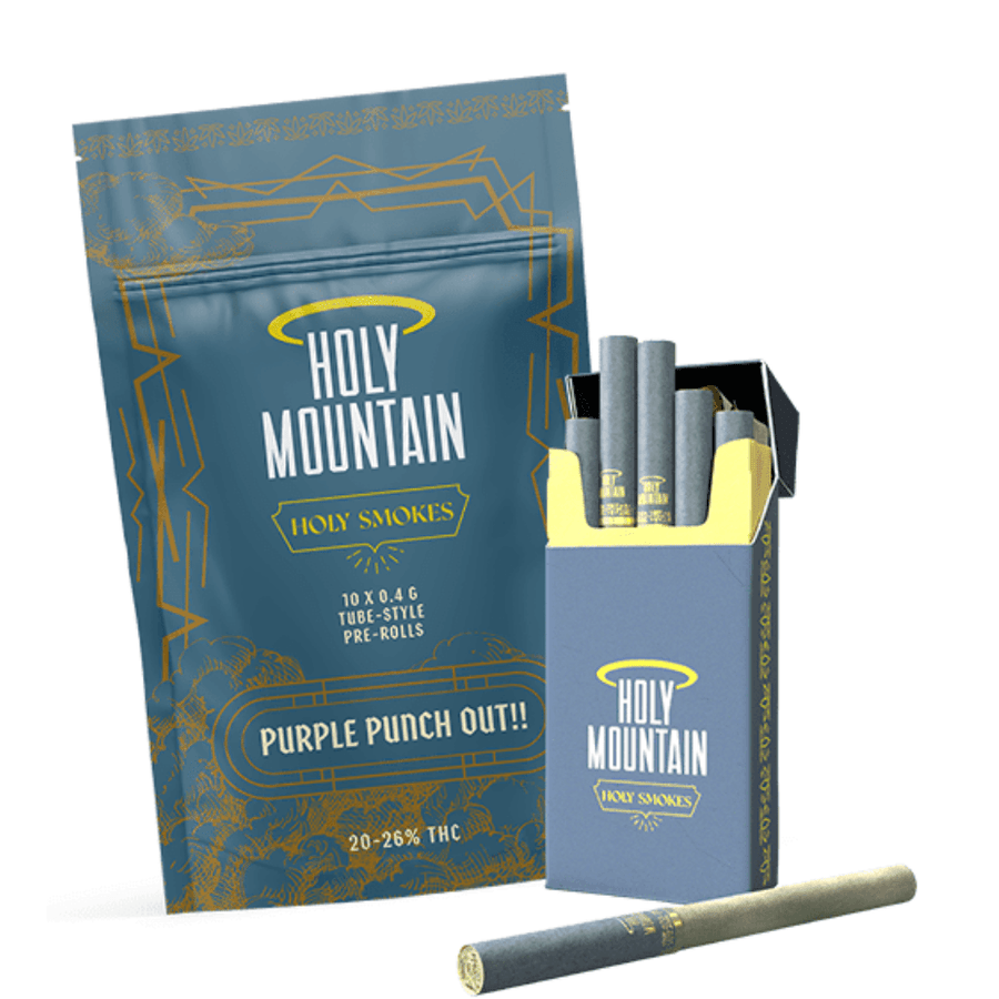 Holy Mountain Indica Flower 28g Holy Mountain Purple Punch Out Indica Flower 28g - Morden Manitoba