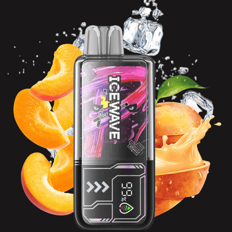 IceWave Disposable Disposables 20mg / 8500 Puffs Icewave X8500 Disposable Vape-Peach Ice-Morden Vape SuperStore 