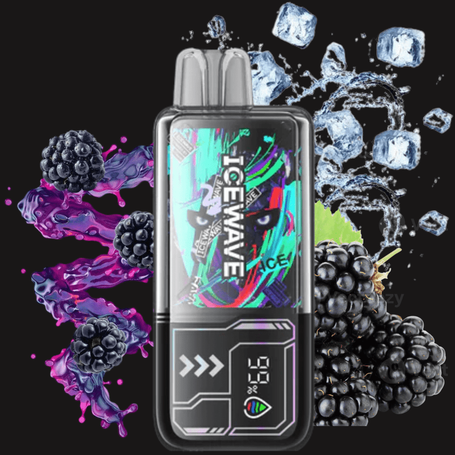 IceWave Disposable Disposables 20mg / 8500 Puffs Icewave X8500 Disposable Vape-Blackberry Ice-Morden Vape SuperStore & Cannabis MB, Canada