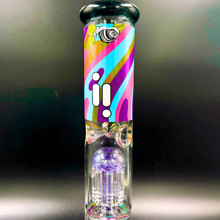 Infyniti Untamed 7mm Snail Beaker w/ Tree Perc 14" Morden Vape SuperStore and Cannabis Manitoba Canada