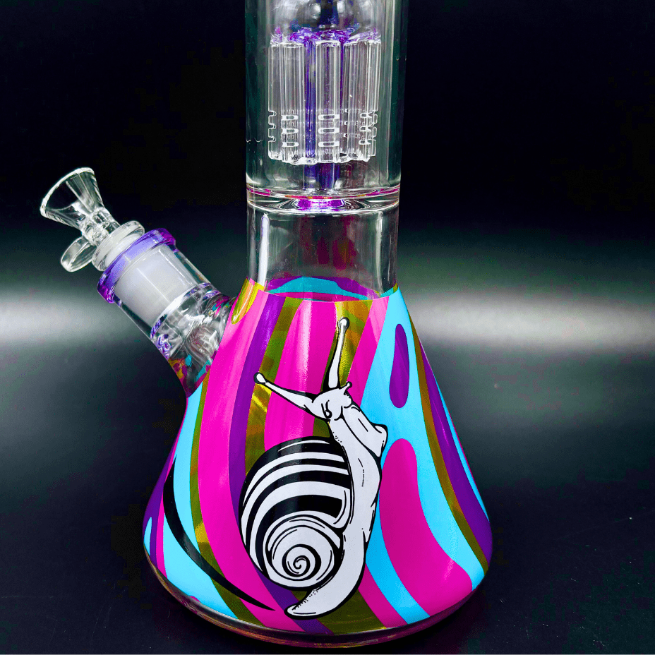 Infyniti Untamed 7mm Snail Beaker w/ Tree Perc 14" Morden Vape SuperStore and Cannabis Manitoba Canada