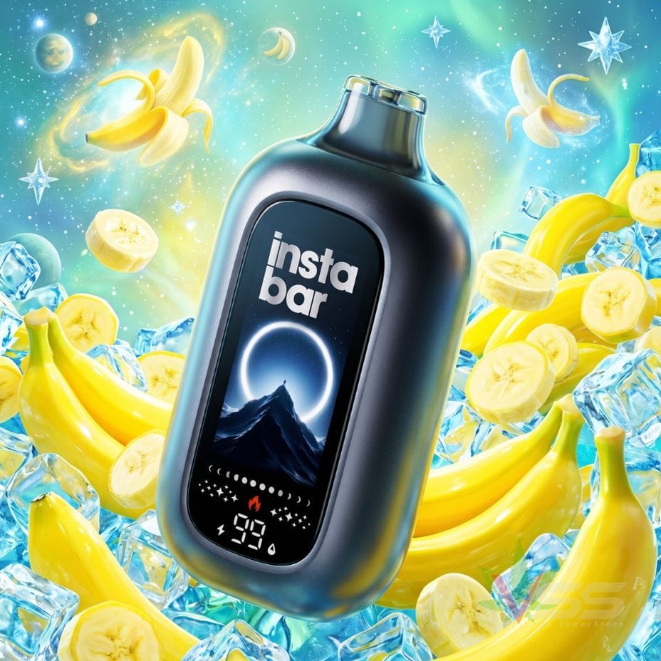 Insta Bar 120K Disposable Vape - Banana Ice in Manitoba - Morden Vape SuperStore & Cannabis Insta Bar 120K Disposable Vape - Banana Ice in Manitoba - Morden Vape SuperStore & Cannabis