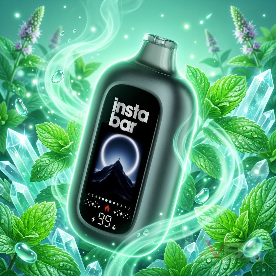 Insta Bar 120K Disposable Vape - Mint 120000 / 20mg Morden Vape SuperStore and Cannabis Manitoba Canada
