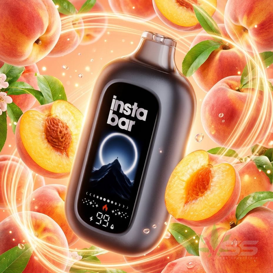 Insta Bar 120K Disposable Vape - Peach G 120000 / 20mg Morden Vape SuperStore and Cannabis Manitoba Canada