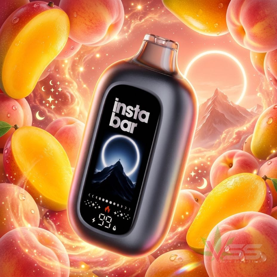 Insta Bar 80K Disposable Vape - Peach Mango Ice 120000 / 20mg Morden Vape SuperStore and Cannabis Manitoba Canada