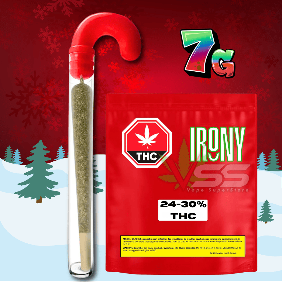 Irony Candycane Pre-Roll - 1x7g Morden Vape SuperStore and Cannabis Manitoba Canada